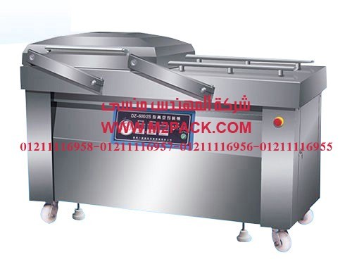 ماكينات تغليف بالفاكيوم اى بشفط الهواء فى اكياس لامينيت بولى ايثلين موديل m2pack 603 